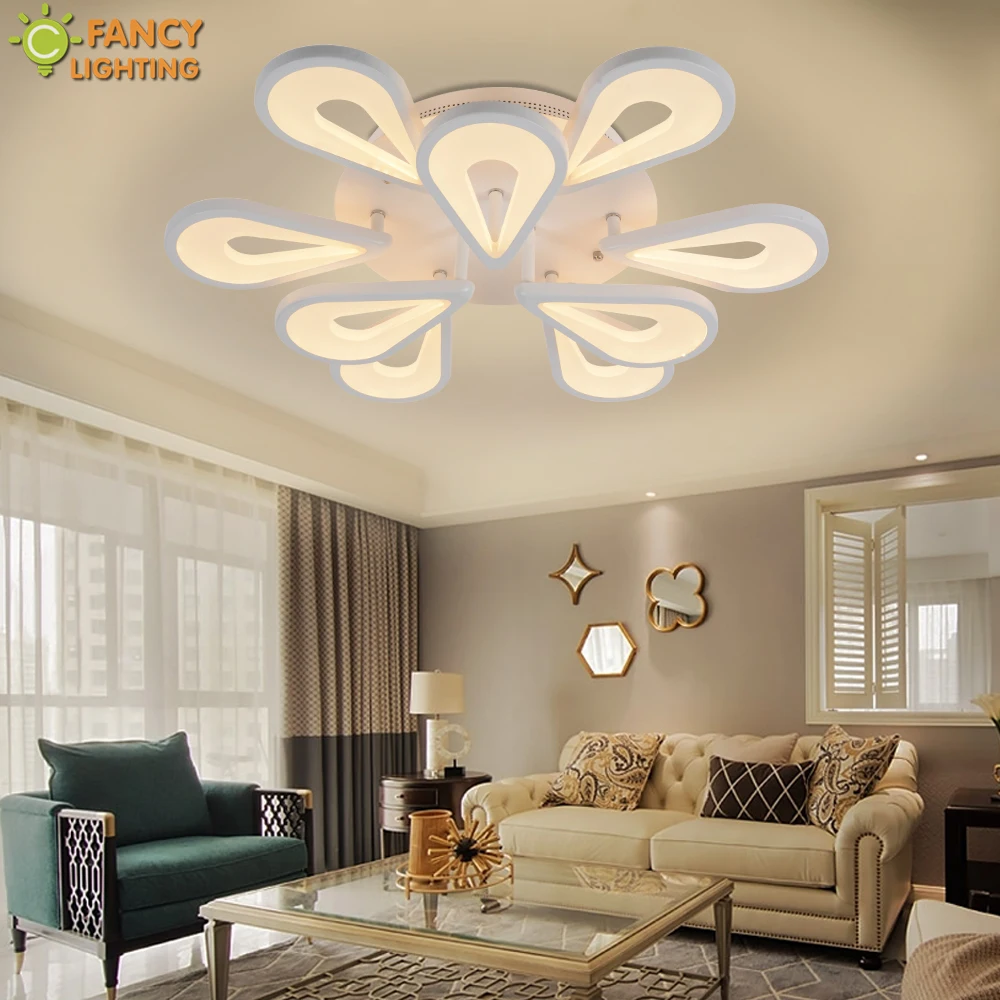 Modern ceiling lamp Water Drop Warm/Nature/Cool White 3 color led ceiling lights for bedroom/living room light 220V plafondlamp
Modern ceiling lamp Water Drop Warm/Nature/Cool White 3 color led ceiling lights for bedroom/living room light 220V plafondlamp