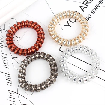 5 pcs Multicolor Elastic Hair Bands Spiral Shape Ponytail Hair Ties Rubber Band Hair Rope Telephone Wire Hair Accessories Hot S
5 pcs Multicolor Elastic Hair Bands Spiral Shape Ponytail Hair Ties Rubber Band Hair Rope Telephone Wire Hair Accessories Hot S