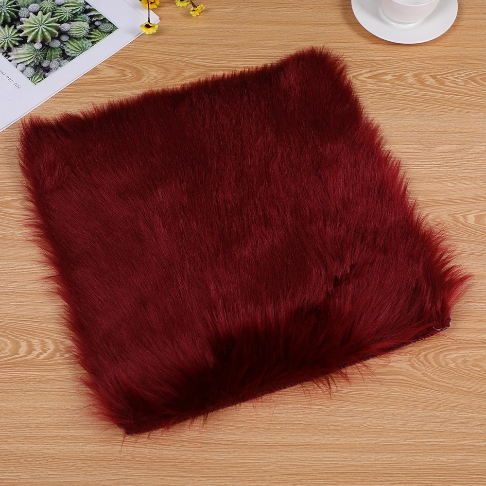 1pc Faux Sheepskin Chair Cover MultiColors Warm Hairy Wool Carpet Seat Pad Long Skin Fur Plain Fluffy Area Rugs Washable
1pc Faux Sheepskin Chair Cover MultiColors Warm Hairy Wool Carpet Seat Pad Long Skin Fur Plain Fluffy Area Rugs Washable