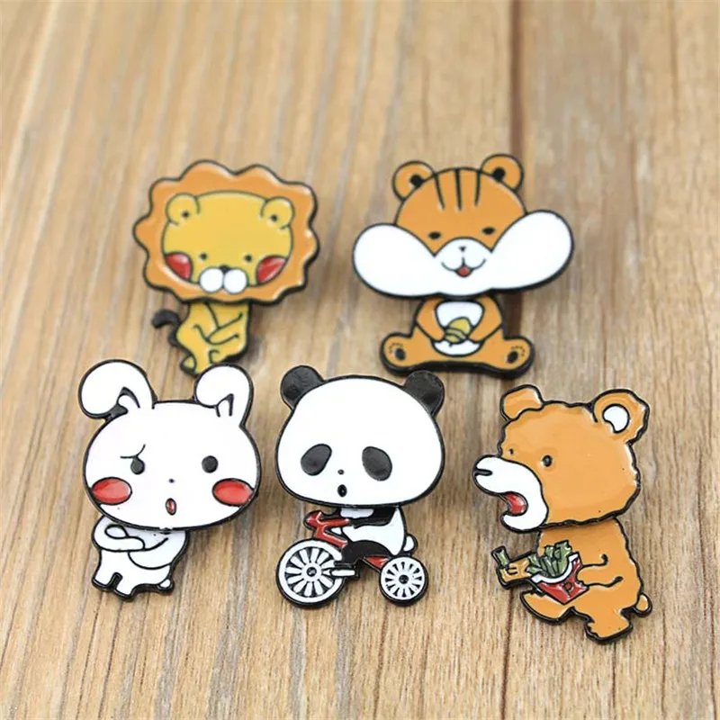 XQ Free shipping fashion new cute animal lion rabbit enamel can be active lead needle brooch jewelry vintage
XQ Free shipping fashion new cute animal lion rabbit enamel can be active lead needle brooch jewelry vintage