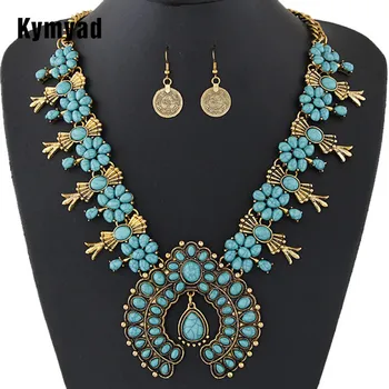 Kymyad Bohemian Jewelry Sets For Women Vintage African Beads Jewelry Set Retro Statement Necklace Earrings Set Fashion Jewelry
Kymyad Bohemian Jewelry Sets For Women Vintage African Beads Jewelry Set Retro Statement Necklace Earrings Set Fashion Jewelry