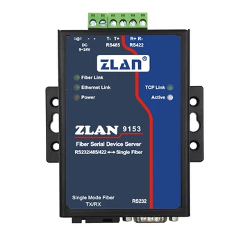 2pcs/lot ZLAN9153 Optical Fiber Serial Device Server Serial RS232/422/485 to SC single-mode optical fiber transceiver
2pcs/lot ZLAN9153 Optical Fiber Serial Device Server Serial RS232/422/485 to SC single-mode optical fiber transceiver