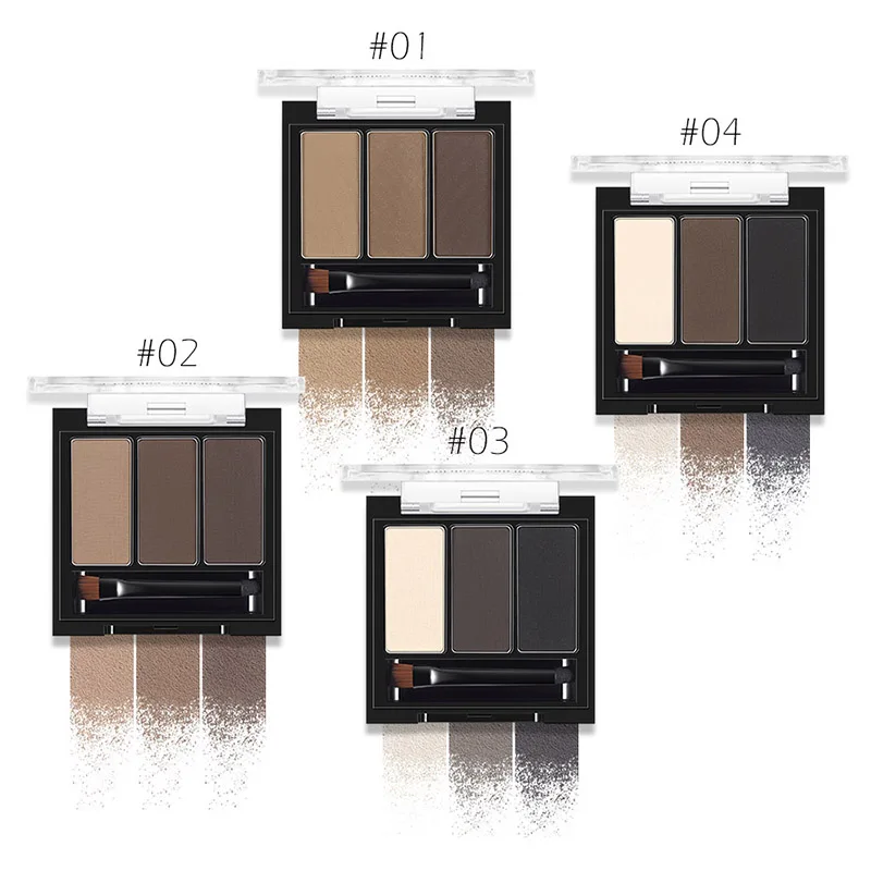 O.TWO.O 4 Color Eyebrow Powder 3 in1 Eye Shadow Palette Cosmetic Brand Eyebrow/EyeShadow Enhancer Waterproof Makeup With Brush
O.TWO.O 4 Color Eyebrow Powder 3 in1 Eye Shadow Palette Cosmetic Brand Eyebrow/EyeShadow Enhancer Waterproof Makeup With Brush
