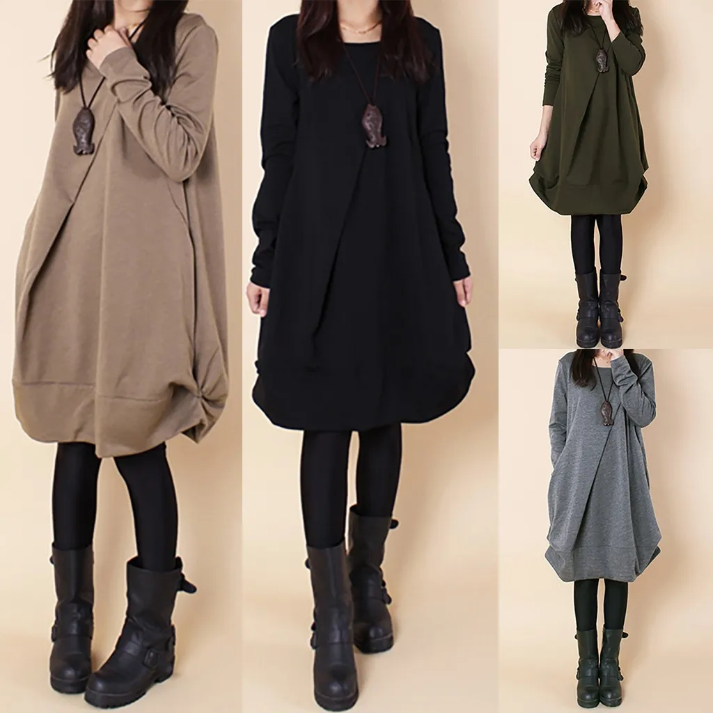 Large Size Blouse Women Spring Long Sleeve Larg Size Lrregular Pockets Round Collar Women Blouse Loose Plus Size Vestido#G20
Large Size Blouse Women Spring Long Sleeve Larg Size Lrregular Pockets Round Collar Women Blouse Loose Plus Size Vestido#G20