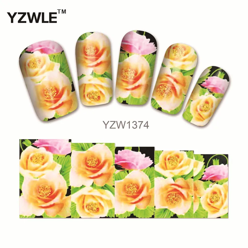 YZWLE 1 Sheet Chic Flower DIY Decals Nails Art Water Transfer Stickers For Manicure Salon(YZW-1374)
YZWLE 1 Sheet Chic Flower DIY Decals Nails Art Water Transfer Stickers For Manicure Salon(YZW-1374)