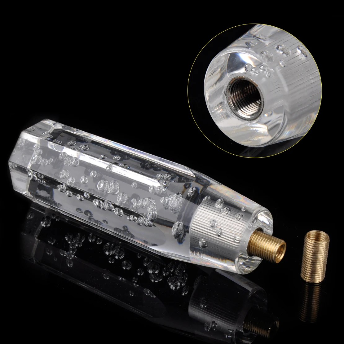 CITALL 150mm Car Auto Octagon Crystal Clear Bubble Manual Stick Gear Shift Knob Shifter for Ford Focus Kia Rio Mazda 3 6 Audi A4
CITALL 150mm Car Auto Octagon Crystal Clear Bubble Manual Stick Gear Shift Knob Shifter for Ford Focus Kia Rio Mazda 3 6 Audi A4