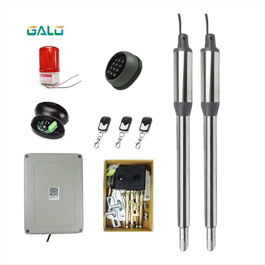Folding gate Electric gates / Automatic Gate Opener Kit for Swing Gates with Infrared beam and flash light
Folding gate Electric gates / Automatic Gate Opener Kit for Swing Gates with Infrared beam and flash light
