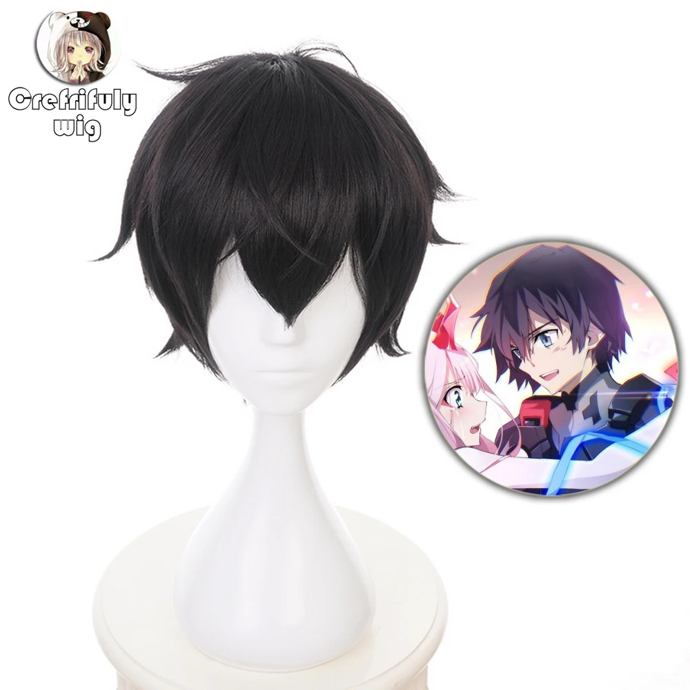DARLING in the FRANXX Short Black Wig Cosplay Hiro Synthetic Hair Halloween Costume Anime Perucas Party Wigs For Men + Wig Cap
DARLING in the FRANXX Short Black Wig Cosplay Hiro Synthetic Hair Halloween Costume Anime Perucas Party Wigs For Men + Wig Cap