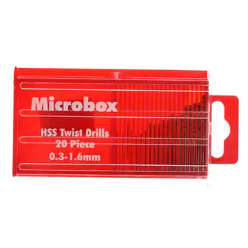 0.3mm-1.6mm Tools Drill Bit Set Twist Drill Bit Mini Micro HSS With Case Power Tool for Metal Drill Woodworking Tools
0.3mm-1.6mm Tools Drill Bit Set Twist Drill Bit Mini Micro HSS With Case Power Tool for Metal Drill Woodworking Tools