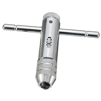 adjustable ratchet screw tap wrench holder tool M3-M8 short handle tapping or threading tools
adjustable ratchet screw tap wrench holder tool M3-M8 short handle tapping or threading tools