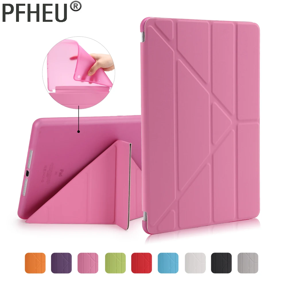 For iPad 2018 Case 9.7, PFHEU Silicone PU Leather Ultra Slim Fit Light Weight Smart Cover for New iPad 2018 Case A1893 A1954
For iPad 2018 Case 9.7, PFHEU Silicone PU Leather Ultra Slim Fit Light Weight Smart Cover for New iPad 2018 Case A1893 A1954