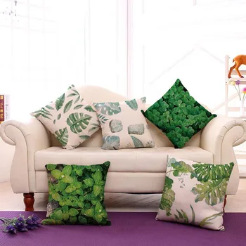 Simple Printing Leaves Cushion Cover Cotton and Linen Green Leaf Pillow Case for Sofa Home Window Decor Cushion Cover
Simple Printing Leaves Cushion Cover Cotton and Linen Green Leaf Pillow Case for Sofa Home Window Decor Cushion Cover