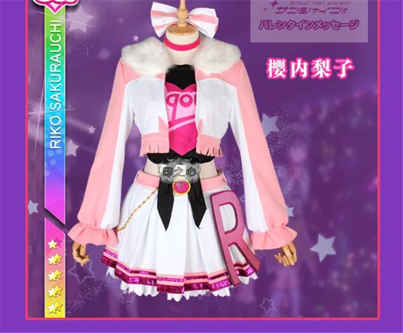Японский карнавальный костюм Lovelive Sunshine Miracle Wave Aqours Sakurauchi Riko платье для танцев платье для девочек на заказ
Японский карнавальный костюм Lovelive Sunshine Miracle Wave Aqours Sakurauchi Riko платье для танцев платье для девочек на заказ