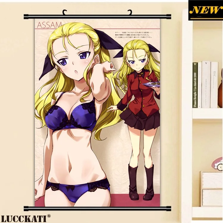 40X60CM Girls und Panzer assam loli bra cleavage uniform cartoon anime wall scroll picture mural poster cloth canvas painting
40X60CM Girls und Panzer assam loli bra cleavage uniform cartoon anime wall scroll picture mural poster cloth canvas painting