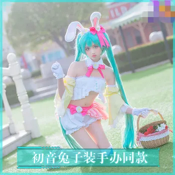 Anime Cosplay Costume VOCALOID Hatsune Miku Seasons-Spring Dress Miku Rabbit Cute Dress Z
Anime Cosplay Costume VOCALOID Hatsune Miku Seasons-Spring Dress Miku Rabbit Cute Dress Z