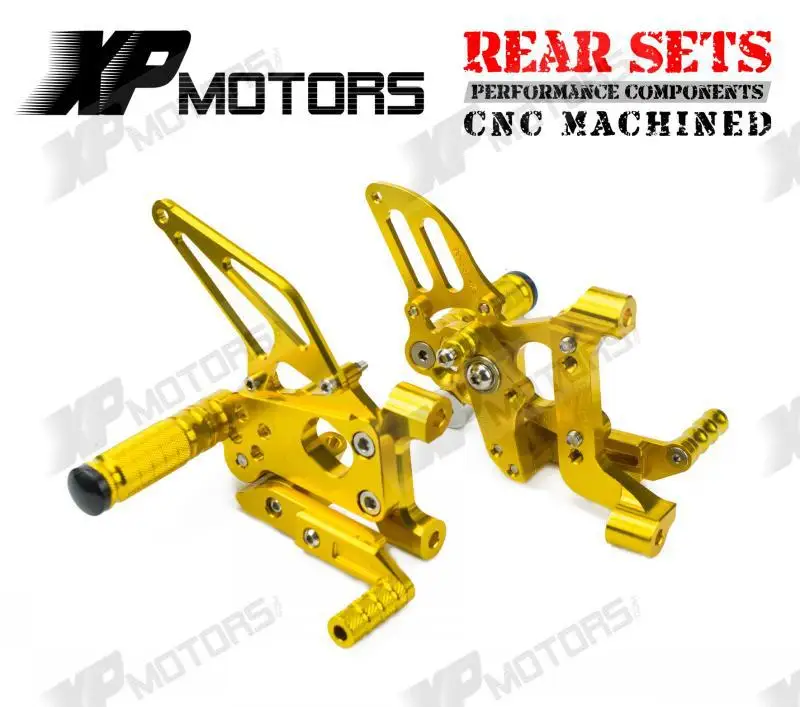 CNC Racing Gold Rearset Adjustable Foot pegs Rear Sets Fits For Ducati 899 1199 Panigale/S/R 2012 2013 2014 CNC Racing Gold Rearset Adjustable Foot pegs Rear Sets Fits For Ducati 899 1199 Panigale/S/R 2012 2013 2014<br><br>Aliexpress