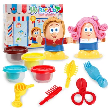 Colorful 3D Play Dough Hairdresser Model Set Modeling Clay Plasticine Kids Toys DIY Tool Pretend Play Hairstylist Learning Toy
Colorful 3D Play Dough Hairdresser Model Set Modeling Clay Plasticine Kids Toys DIY Tool Pretend Play Hairstylist Learning Toy