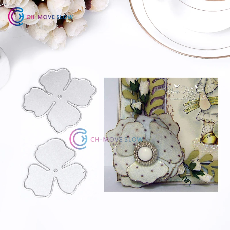 CH flower Cutting Dies Stencil For DIY Scrapbooking Album Paper Card Photo Decorative Craft
CH flower Cutting Dies Stencil For DIY Scrapbooking Album Paper Card Photo Decorative Craft