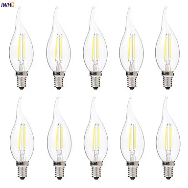 IWHD 2w E14 LED Candle Light Bombillas Vintage Retro Lamp Filament Edison Light Bulb Lamp Ampoule Industrial Decorative
IWHD 2w E14 LED Candle Light Bombillas Vintage Retro Lamp Filament Edison Light Bulb Lamp Ampoule Industrial Decorative