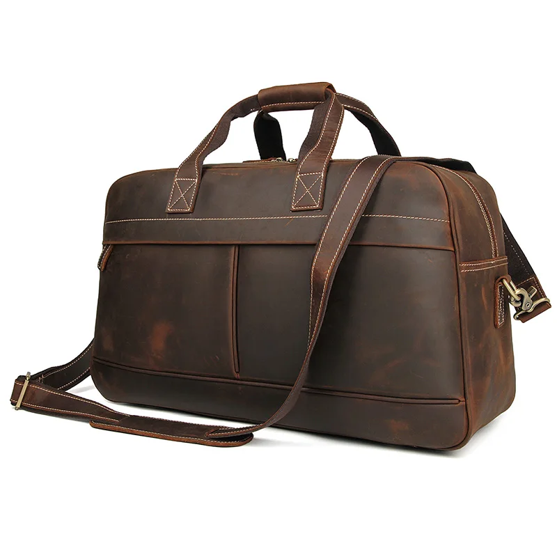 Leather Travel Duffel Bag Overnight Weekend Luggage Carry On Underseat Airplanes 6006R
Leather Travel Duffel Bag Overnight Weekend Luggage Carry On Underseat Airplanes 6006R