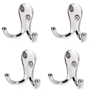 2PC Double Hook Strong Vacuum Suction Cup Hanger Silver Bathroom Accessories Chrome Double Coat Hooks Wall Hanging 50
2PC Double Hook Strong Vacuum Suction Cup Hanger Silver Bathroom Accessories Chrome Double Coat Hooks Wall Hanging 50
