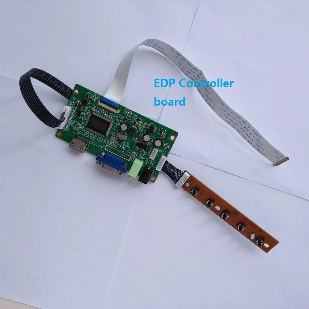 for N156HCE-EN1 1920X1080 30Pin LCD DRIVER SCREEN 15.6" display Controller board EDP LED HDMI DIY KIT VGA monitor
for N156HCE-EN1 1920X1080 30Pin LCD DRIVER SCREEN 15.6" display Controller board EDP LED HDMI DIY KIT VGA monitor
