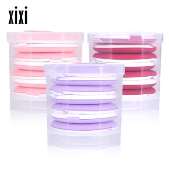 7pcs/box air cushion puff for BB foundation cream beige purple pink color beauty tool wet dry dual use makeup powder puff AC063
7pcs/box air cushion puff for BB foundation cream beige purple pink color beauty tool wet dry dual use makeup powder puff AC063