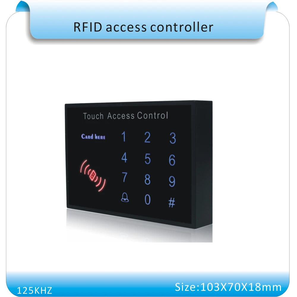 Free shipping newest acrylic waterproof panel Security password&RFID Proximity Entry Door Lock Access Control System
Free shipping newest acrylic waterproof panel Security password&RFID Proximity Entry Door Lock Access Control System