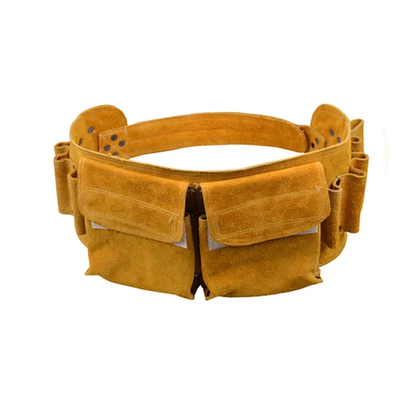 Cowhide Electric Welding Rod Bag Tool Waist Bag Toolkit Hardware Screwdriver Electric Welding Storage Bag with Belt
Cowhide Electric Welding Rod Bag Tool Waist Bag Toolkit Hardware Screwdriver Electric Welding Storage Bag with Belt