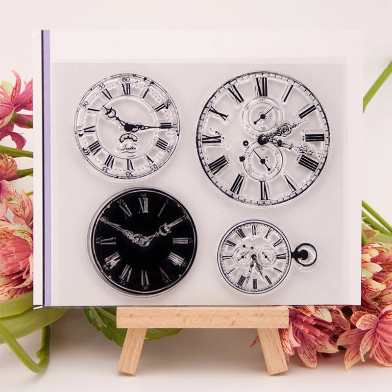 Clocks Of Different Sizes Transparent Clear Silicone Stamps Seals DIY Scrapbooking Photo Album Cards Maker Decorative Sheets
Clocks Of Different Sizes Transparent Clear Silicone Stamps Seals DIY Scrapbooking Photo Album Cards Maker Decorative Sheets