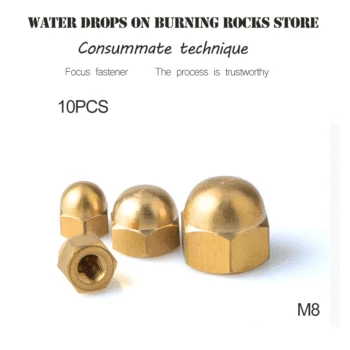 Free shipping 10pcs DIN1587 Acorn Nuts M8 Copper Bronze Brass Cap Nut Acorn Dome Head Hex Nuts M8
Free shipping 10pcs DIN1587 Acorn Nuts M8 Copper Bronze Brass Cap Nut Acorn Dome Head Hex Nuts M8