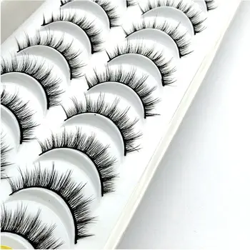2018 New 10 pairs natural false eyelashes fake lashes long makeup 3d mink lashes extension eyelash mink eyelashes for beauty 18
2018 New 10 pairs natural false eyelashes fake lashes long makeup 3d mink lashes extension eyelash mink eyelashes for beauty 18