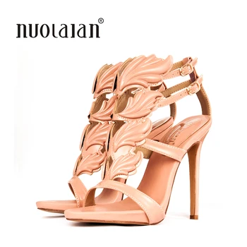 2018 New Arrival Women Open Toe Sandals Gold Leaf Sandal Ankle Strap Gladiator Sandals Summer Shoes Woman Sandalias Ladies Shoes
2018 New Arrival Women Open Toe Sandals Gold Leaf Sandal Ankle Strap Gladiator Sandals Summer Shoes Woman Sandalias Ladies Shoes
