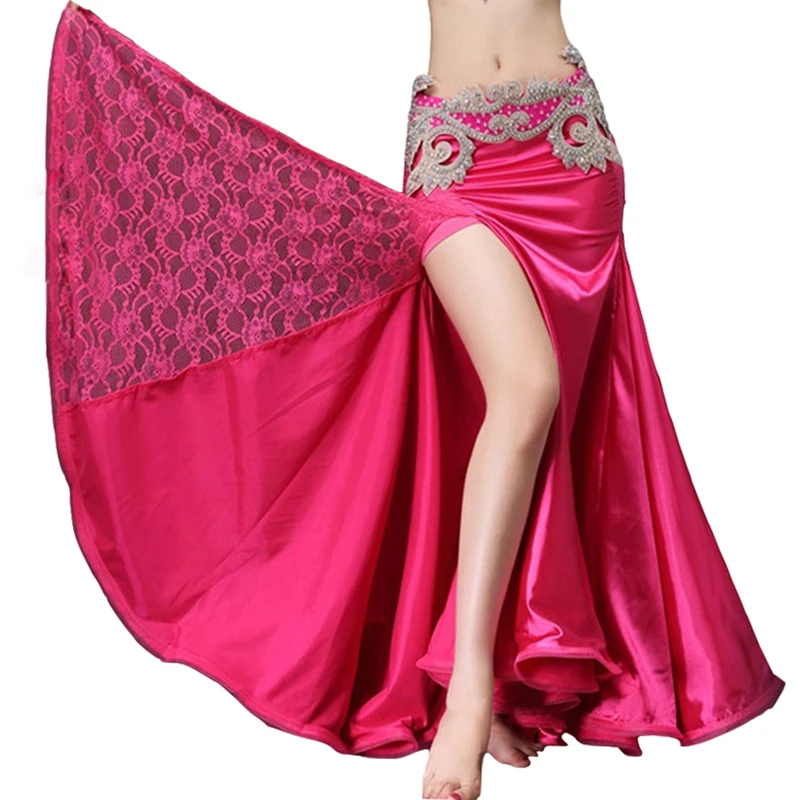 2018 Belly Dancing Clothes Professional Long Fish Tail Skirts Wrapped Skirt Lace Women Belly Dance Satin Skirts (without belt)
2018 Belly Dancing Clothes Professional Long Fish Tail Skirts Wrapped Skirt Lace Women Belly Dance Satin Skirts (without belt)