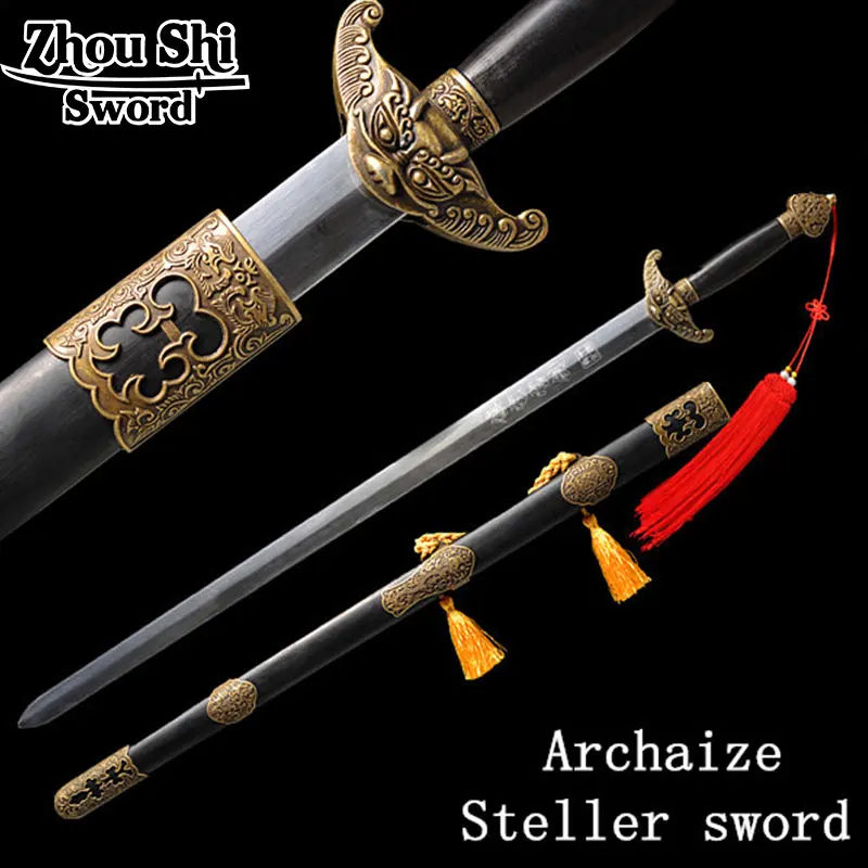 China forging Steller Sword \ Home Decoration Damascus Steel Metal Craft Swords Ebony Sword Sheath Unique Design
China forging Steller Sword \ Home Decoration Damascus Steel Metal Craft Swords Ebony Sword Sheath Unique Design