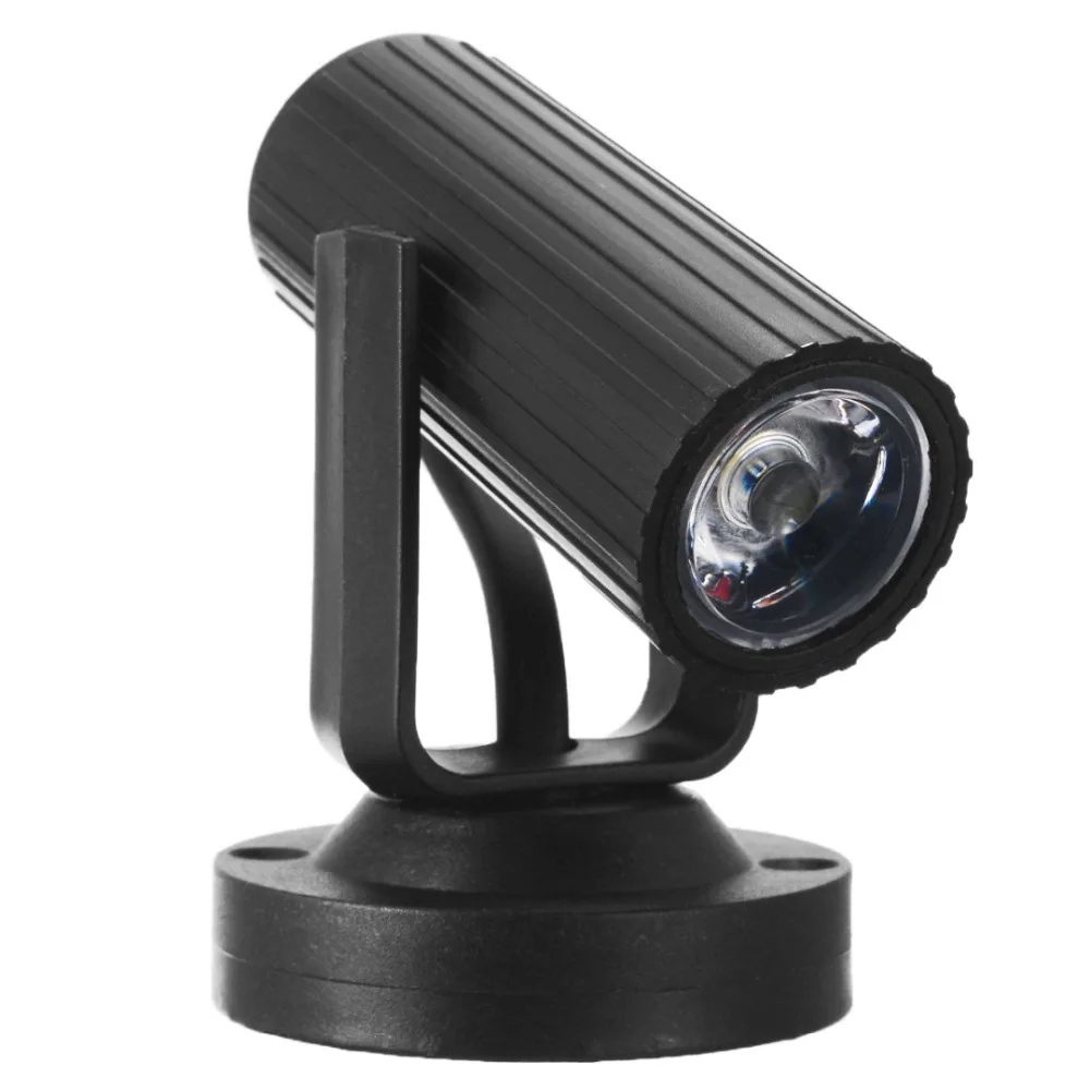 Hot Sale 1W LED Stage Spotlight Spin Light Spotlight Party Dance DJ Stage Light 7 Colors Available New
Hot Sale 1W LED Stage Spotlight Spin Light Spotlight Party Dance DJ Stage Light 7 Colors Available New