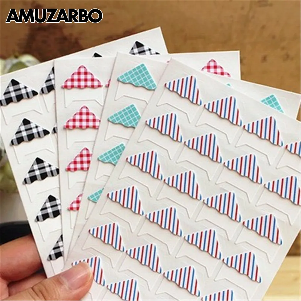 1pcs DIY Classic Kraft Photo Corner Sticker Album Frame Decoration Clipboard Retro Plaid Stripes Home Decoration Items
1pcs DIY Classic Kraft Photo Corner Sticker Album Frame Decoration Clipboard Retro Plaid Stripes Home Decoration Items