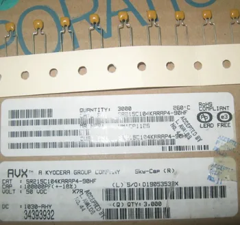 100% New and original 0.1UF 104 50V 10% High temperature resistance multilayer ceramic monolith capacitance
100% New and original 0.1UF 104 50V 10% High temperature resistance multilayer ceramic monolith capacitance