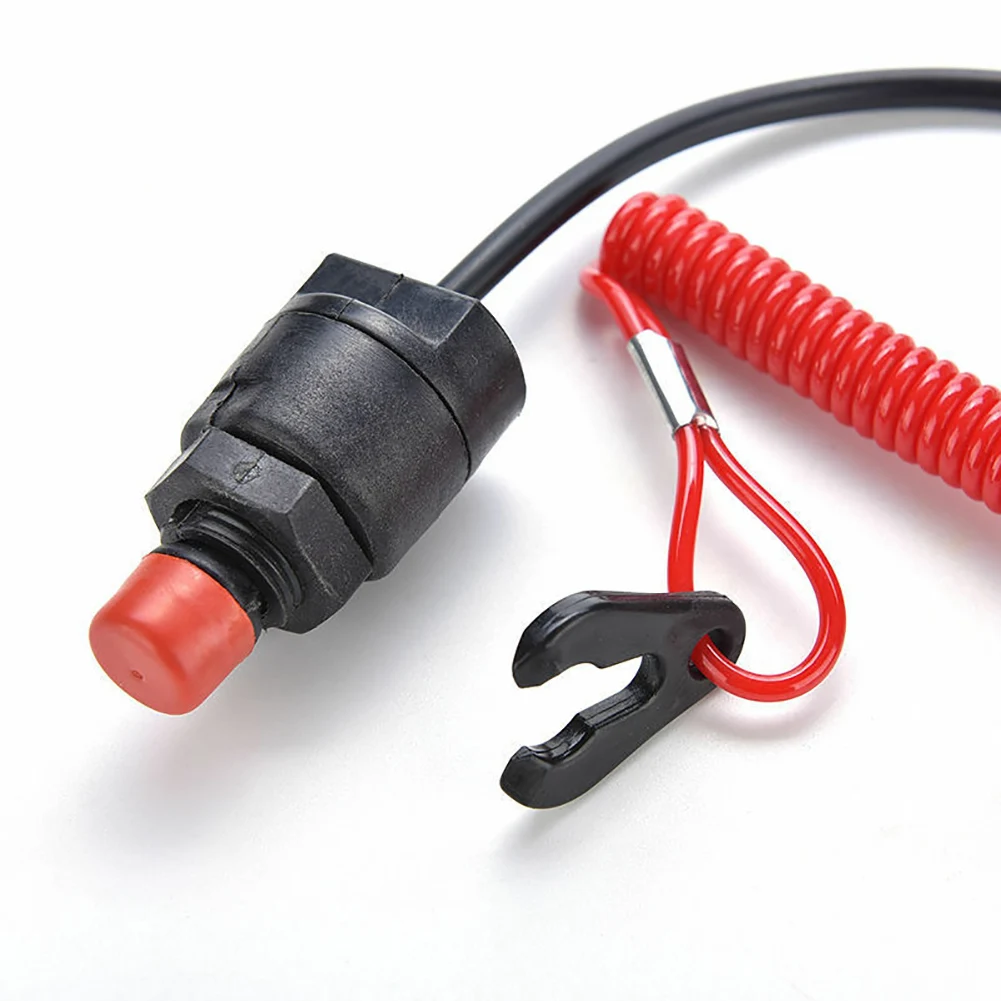 Boat Kill Button Emergency Stop Switch Outboard Cut Off Accessories Safety Lanyard Practical Tether Professional Motor
Boat Kill Button Emergency Stop Switch Outboard Cut Off Accessories Safety Lanyard Practical Tether Professional Motor