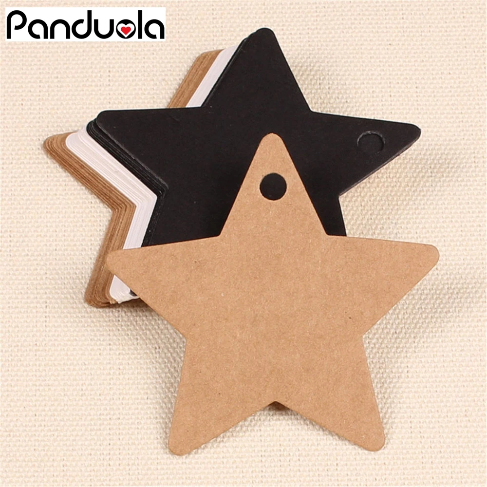 100Pcs Star Kraft Paper Label Wedding Christmas Halloween Party Favor Price Gift Card Luggage Tags White Black Dark khaki
100Pcs Star Kraft Paper Label Wedding Christmas Halloween Party Favor Price Gift Card Luggage Tags White Black Dark khaki