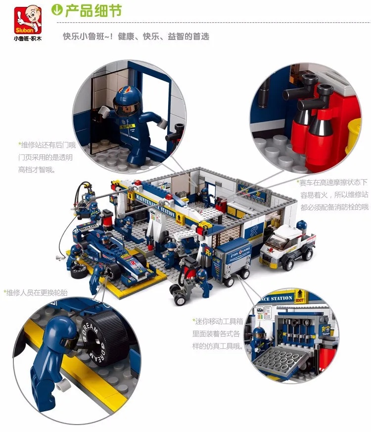 SLUBAN M38-B0356 Formula II Track Maintenance Station