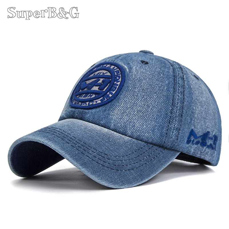 SuperB&G Fashion Design Denim Washed Baseball Cap Unisex Leisure Embroidery Snapback Cap Men Spring Summer Sport Hats Women bone
SuperB&G Fashion Design Denim Washed Baseball Cap Unisex Leisure Embroidery Snapback Cap Men Spring Summer Sport Hats Women bone