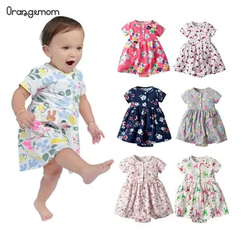 Oramgemom official store 2020 summer short baby dress for girls baby clothing infant dress flower newborn-24M girl costume
Oramgemom official store 2020 summer short baby dress for girls baby clothing infant dress flower newborn-24M girl costume
