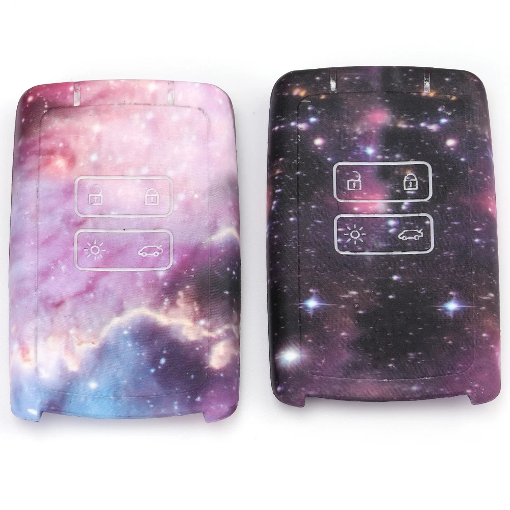 Beautiful Gorgeous Starry Sky Silicone rubber 4 buttons Car Key Case Cover Remote Protector suits for Renault Koleos Kadjar
Beautiful Gorgeous Starry Sky Silicone rubber 4 buttons Car Key Case Cover Remote Protector suits for Renault Koleos Kadjar