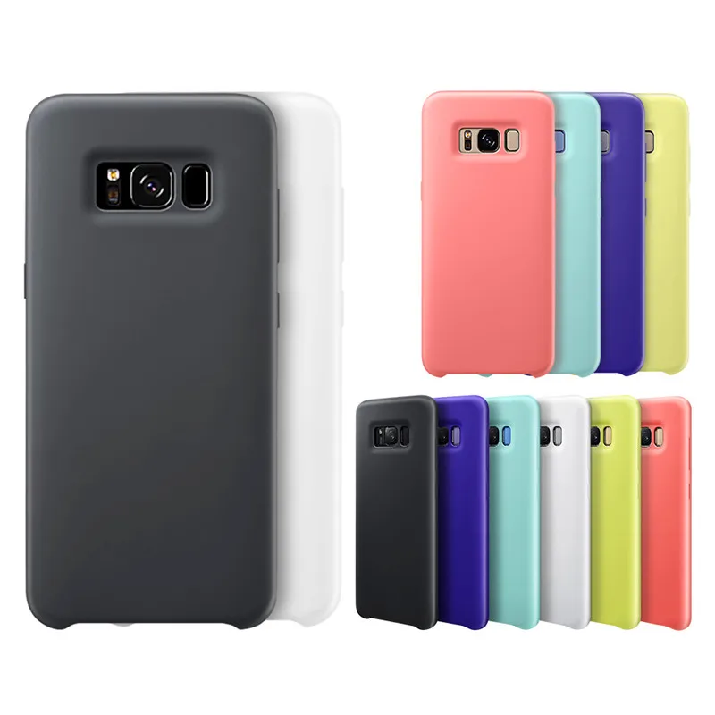 Original Official Style Silicone Case For Samsung Galaxy S9 S8 Plus S7 edge Cover For Note 8 9 Smooth feel phone Case Capa
Original Official Style Silicone Case For Samsung Galaxy S9 S8 Plus S7 edge Cover For Note 8 9 Smooth feel phone Case Capa
