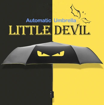 Little devil umbrella sun umbrella folding umbrella black plastic umbrella automatic umbrella dual-use sun protectionUV umbrella
Little devil umbrella sun umbrella folding umbrella black plastic umbrella automatic umbrella dual-use sun protectionUV umbrella
