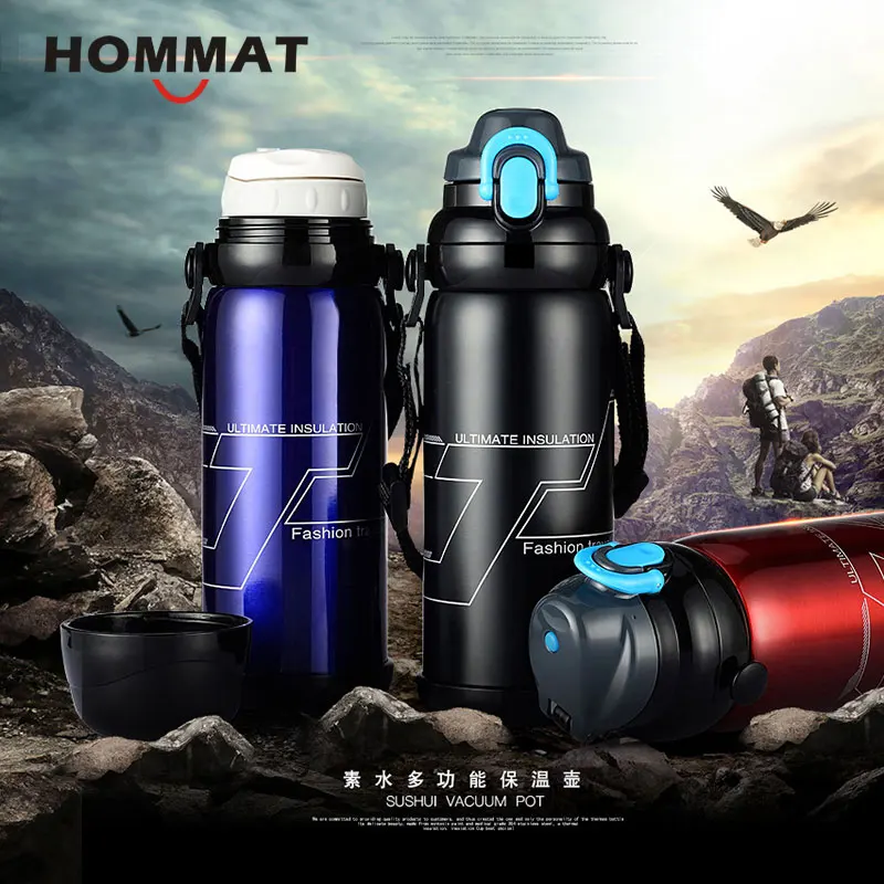 800ml Stainless Steel Thermos Bottle Thermoses Thermal Mug Thermocup Thermo Cup Outdoor Camping Travel Sports Keep Hot Cold
800ml Stainless Steel Thermos Bottle Thermoses Thermal Mug Thermocup Thermo Cup Outdoor Camping Travel Sports Keep Hot Cold