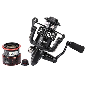 TSURINOYA Fishing Reel TSP 2000 5.2:1 12 Bearing Full Metal Body Saltwater Spinning Fishing Reel Two Spool Spare Shallow Spool
TSURINOYA Fishing Reel TSP 2000 5.2:1 12 Bearing Full Metal Body Saltwater Spinning Fishing Reel Two Spool Spare Shallow Spool