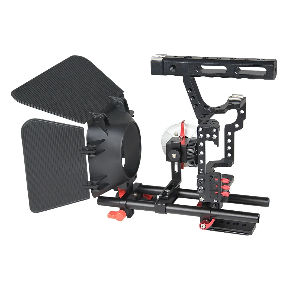 GH4 Photographic Camera Kit Metal SLR Photography Rabbit Cage Kit for Sony A7S A7R2 Micro Single Shock Absorber Protection Kit
GH4 Photographic Camera Kit Metal SLR Photography Rabbit Cage Kit for Sony A7S A7R2 Micro Single Shock Absorber Protection Kit
