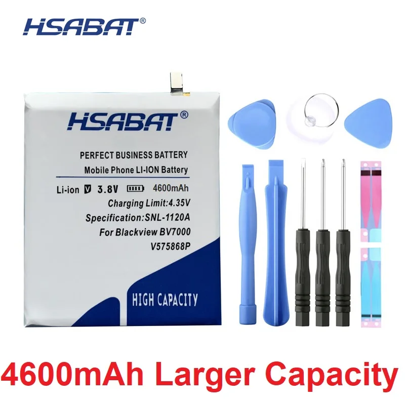HSABAT 0 Cycle 5250mAh Battery for Blackview BV7000 BV7000 Pro High Quality Mobile Phone Replacement Accumulator
HSABAT 0 Cycle 5250mAh Battery for Blackview BV7000 BV7000 Pro High Quality Mobile Phone Replacement Accumulator